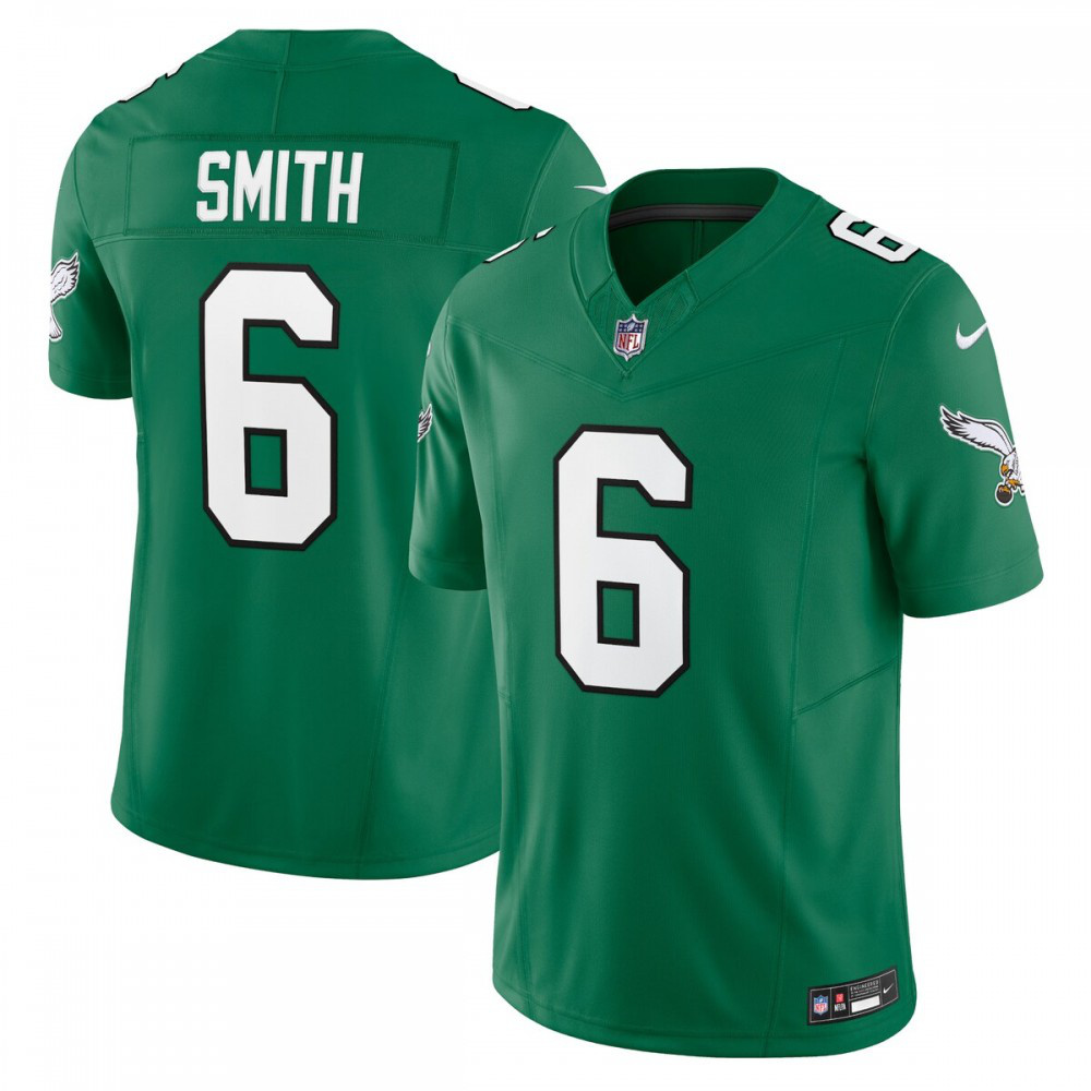 DeVonta Smith Philadelphia Eagles Nike Vapor F.U.S.E. Limited Jersey - Kelly Green-GridironStore